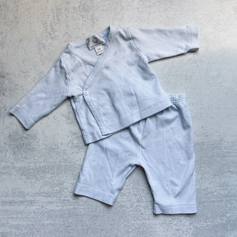 The Proper Peony Light Blue Crossover Set
